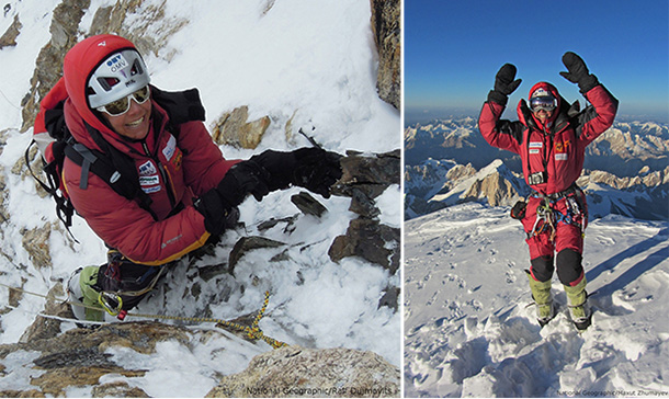 Am Gipfel des K2