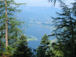 Blick auf den Hallstätter See