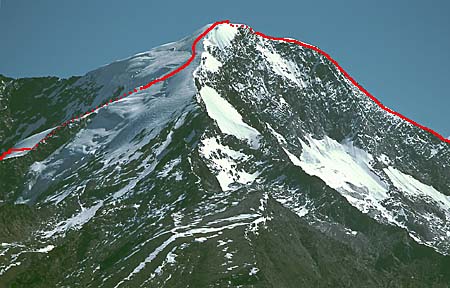 Weissmies - SSO-Grat