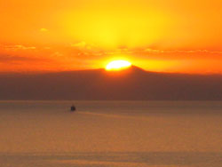 Sonnenuntergang über dem Vansee
