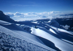 "Schöne" Gletscherspalten