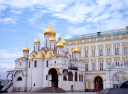 Einer der Kathedralen im Kreml