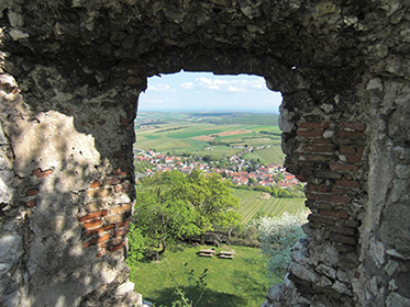 Blick aus der Burg