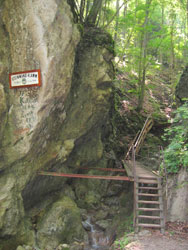 Eingang zur Steinwandklamm