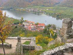 Prachtblick von der Burg Dürnstein